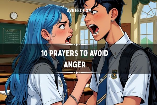 10 Prayers to Avoid Anger